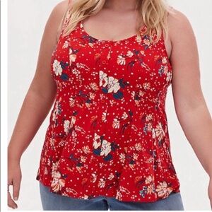 Torrid Floral Tank